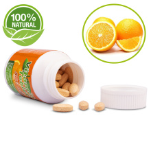 Special Nutrition Formula Custom Orange Flavour Kids Zinc Magnesium Supplements Organic Vitamin C Pill